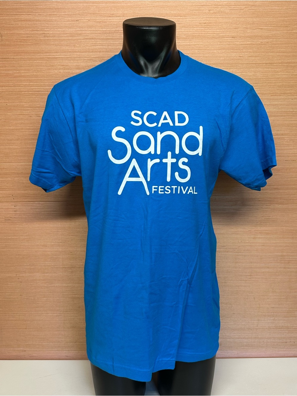 Savannah School of Art and Design SCAD Sand Arts Festival Blue T-Shirt Sz Large